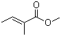 CAS 登录号：6622-76-0, 惕各酸甲酯, 2-甲基丁烯酸甲酯