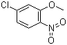 structure of CAS# 6627-53-8, 5-氯-2-硝基苯甲醚