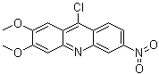 structure of CAS# 6628-92-8, 2,3-二甲氧基-6-硝基-9-氯吖啶