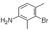structure of CAS# 66314-77-0, 3-Bromo-2,4-dimethylbenzenamine