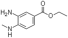 structure of CAS# 66315-23-9, 3-氨基-4-(甲基氨基)苯甲酸乙酯