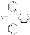 structure of CAS# 6639-43-6, Triphenylacetonitrile