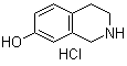 structure of CAS# 66393-01-9, 7-羟基-1,2,3,4-四氢异喹啉盐酸盐