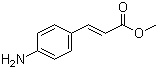 structure of CAS# 66417-26-3, (E)-3-(4-氨基苯基)-2-丙烯酸甲酯