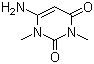 structure of CAS# 6642-31-5, 6-氨基-1,3-二甲基脲嘧啶