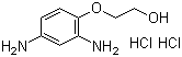 structure of CAS# 66422-95-5, 2,4-二氨基苯氧基乙醇盐酸盐