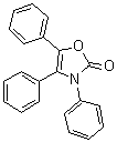 CAS 登录号：6652-42-2, 3,4,5-三苯基-4-恶唑啉-2-酮