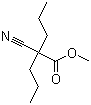 CAS 登录号：66546-92-7, 2-氰基-2-丙基戊酸甲酯