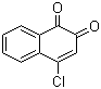 structure of CAS# 6655-90-9, 4-氯-1,2-萘醌