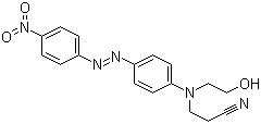 CAS # 6657-32-5, Disperse Orange A, 3-[(2-Hydroxyethyl)[4-[(4-nitrophenyl)azo]phenyl]amino]propiononitrile