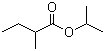 structure of CAS# 66576-71-4, Isopropyl 2-methylbutanoate