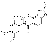 structure of CAS# 6659-45-6, 1',2'-二氢鱼藤酮