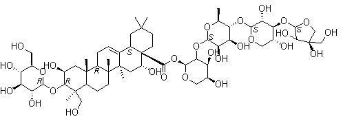 CAS 登录号：66663-91-0, 远志皂苷 D