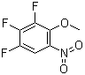 structure of CAS# 66684-65-9, 1,2,3-三氟-4-甲氧基-5-硝基苯