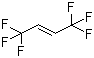 structure of CAS# 66711-86-2, trans-1,1,1,4,4,4-Hexafluoro-2-butene