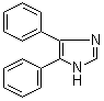 structure of CAS# 668-94-0, 4,5-二苯基-1H-咪唑