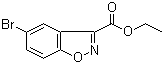 Ethyl 5-bromobenzo[d]isoxazole-3-carboxylate molecular structure (CAS 668969-70-8)