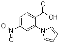 CAS 登录号：66940-03-2, 4-硝基-2-(1H-吡咯-1-基)苯甲酸