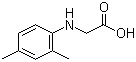 structure of CAS# 66947-32-8, N-(2,4-Dimethylphenyl)glycine
