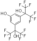structure of CAS# 669768-28-9, 5-羟基-alpha,alpha,alpha',alpha'-四(三氟甲基)-1,3-苯二甲醇