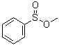 structure of CAS# 670-98-4, Benzenesulfinic acid methyl ester