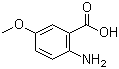 CAS 登录号：6705-03-9, 2-氨基-5-甲氧基苯甲酸