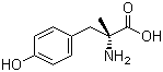 structure of CAS# 672-86-6, (R)-alpha-甲基酪氨酸