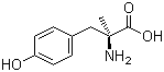 CAS 登录号：672-87-7, L-alpha-甲基酪氨酸