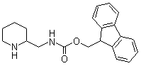 structure of CAS# 672310-15-5, (2-哌啶基甲基)氨基甲酸 9H-芴-9-基甲酯