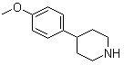 structure of CAS# 67259-62-5, 4-(4-甲氧基苯基)哌啶