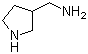structure of CAS# 67318-88-1, 吡咯烷-3-甲胺