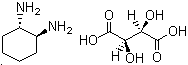 structure of CAS# 67333-70-4, (1S,2S)-(-)-1,2-环己二胺 D-酒石酸盐