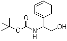 structure of CAS# 67341-01-9, (2-羟基-1-苯基乙基)氨基甲酸叔丁酯