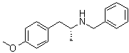 CAS # 67346-60-5, (R)-4-Methoxy-alpha-methyl-N-benzylbenzeneethanamine, (R)-(-)-1-(4-Methoxyphenyl)-2-benzylaminopropane