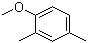structure of CAS# 6738-23-4, 2,4-二甲基苯甲醚