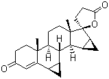 structure of CAS# 67392-87-4, 屈螺酮