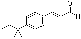 CAS 登录号：67468-55-7, 2-甲基-3-(4-叔戊基苯基)丙烯醛