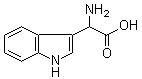 structure of CAS# 6747-15-5, alpha-氨基-1H-吲哚-3-乙酸