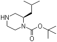structure of CAS# 674792-06-4, (S)-1-Boc-2-异丁基哌嗪