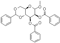 CAS # 6748-85-2, Methyl 4,6-O-(phenylmethylene)-alpha-D-mannopyranoside dibenzoate