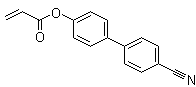 CAS # 67483-58-3, 2-Propenoic acid 4'-cyano[1,1'-biphenyl]-4-yl ester