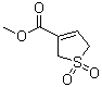 structure of CAS# 67488-50-0, 2,5-二氢-3-噻吩羧酸甲酯 1,1-二氧化物