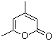 structure of CAS# 675-09-2, 4,6-二甲基-2-吡喃酮