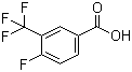 structure of CAS# 67515-55-3, 4-氟-3-(三氟甲基)苯甲酸