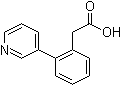 structure of CAS# 675602-63-8, 2-(3-吡啶基)苯乙酸