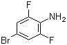 structure of CAS# 67567-26-4, 4-溴-2,6-二氟苯胺