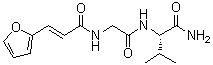 CAS 登录号：67607-49-2, N-[3-(2-呋喃基)-1-氧代-2-丙烯基]甘氨酰-L-缬氨酰胺
