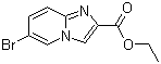 structure of CAS# 67625-37-0, 6-溴咪唑并[1,2-a]吡啶-2-羧酸乙酯