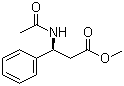 CAS # 67654-58-4, Methyl (S)-3-acetamido-3-phenylpropanoate