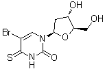 CAS 登录号：676556-11-9, 4-硫代-5-溴-2'-脱氧尿苷